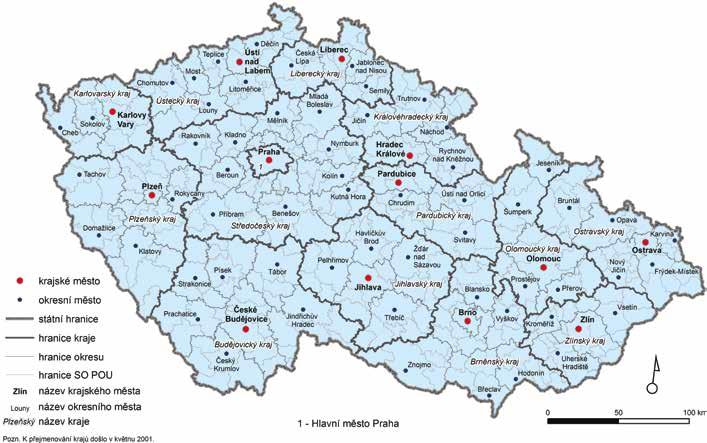 17 Vznik krajů jako vyšších územních samosprávných celků 1997 2000 NÁVRAT ZEMSKÉHO ČLENĚNÍ, NEBO NOVÉ KRAJE?