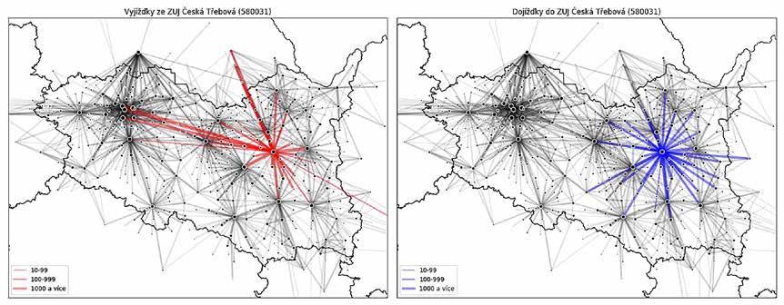 včetně relevantního a smysluplného přístupu k vymezení jejich správních obvodů je možné využít geolokačních dat mobilních operátorů.