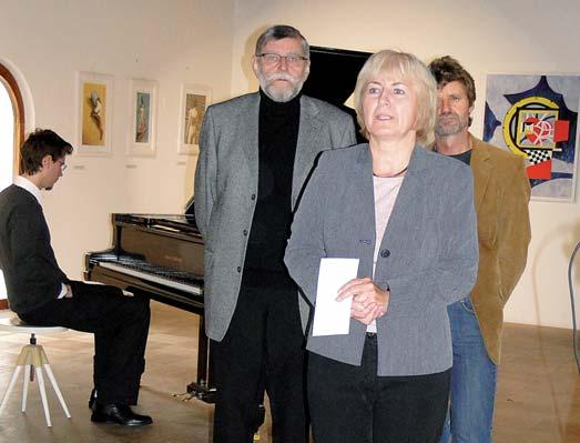 V muzeu byla otevřena zajímavá výstava Foto a text Marie Machková, tisková mluvčí Ondráš slavil 60.