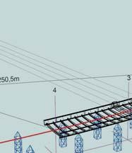 Krajní opěry jsou železobetonové z betonu C30/37-XF2, členěné, svým tvarem korespondují s vnitřními podpěrami, a to včetně sešikmeného bočního líce zavěšených mostních křídel.