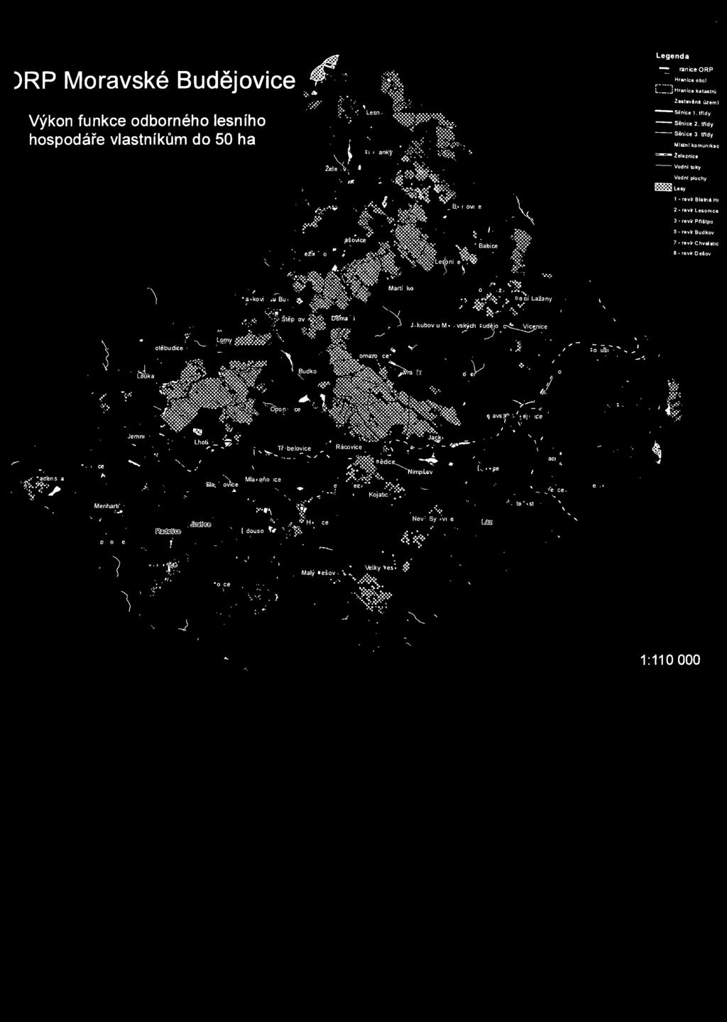 tfldy - Silnice 3. tfldy MI&tnlkomunikac ~2:ereznice -VodnJtoky ~Vodnrplochy lšllsllh."i 1 - rev!