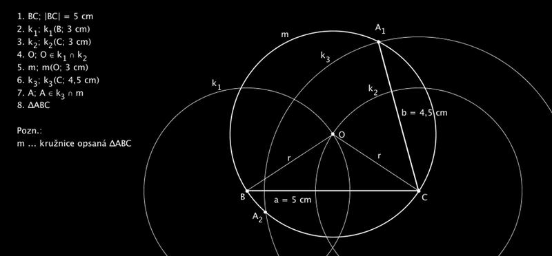 4,5 cm, r = 3 cm Pozn.