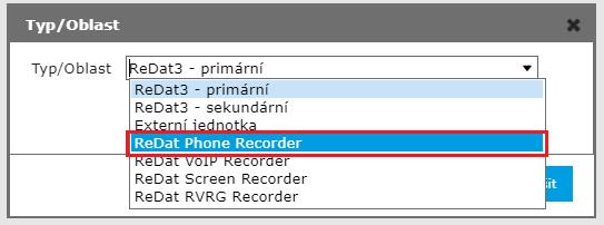 plžka "ReDat Phne Recrder".