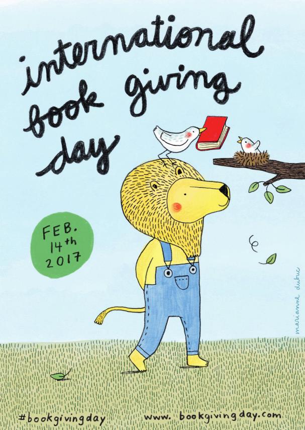 International Book Giving Day probíhá po celém světě a jeho posláním je, jak název napovídá, darovat knihu. Akce je určená především dětem a má rozvíjet zájem dětí o knihy.