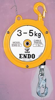 N MADE IN JAPAN a Balancéry s nosností 1-15 kg 30 40 20 15 34 7 9 EWS řada 12 9 11 25 94 83 126 MODEL EWS-3 CABLE 1.3 m P 2 B 5 7 0 3 0 0 15 MIN.290 - MAX.