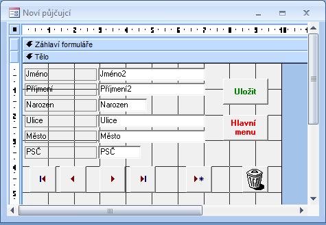 Vytváření formulářů Formulář můžeme v MS Accessu 2007 zobrazit ve třech základních