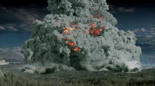 největší vulkanická erupce za posledních 450 milionů let způsobila změnu klimatu a tzv.
