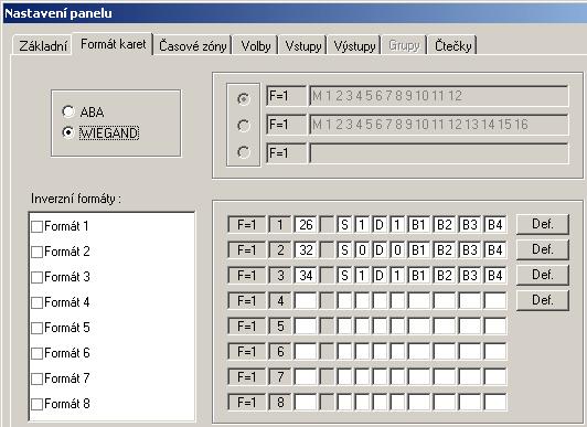 Konfigurace prostřednictvím systému WIN-PAK Přidání nového panelu NetAXS 3. Přidejte ADV. 4. Klepněte na tlačítko OK. 5.