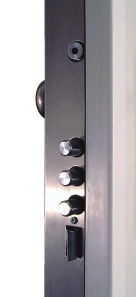 Vstupní dveře Vstupní dveře do bytů jsou navrženy jednotně ve vysoké kvalitě a s nejvyššími
