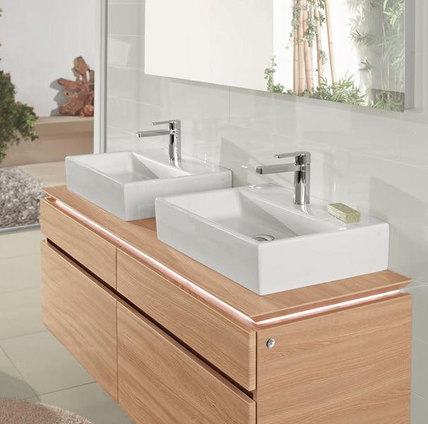 Koupelny Umyvadlo Villeroy & Boch z oblíbené řady Memento zaujme moderním geometrickým tvarováním s jednoduchými