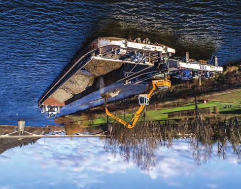 a vystavěna železobetonová opěrná zídka, rovněž včetně kamenného obložení. Realizace v prostoru horní rejdy bude zahájena v druhé polovině roku 2019.