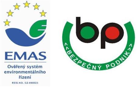 Tento integrovaný systém byl zaveden podle systémových norem a následujících standardů: kvalita dle ČSN EN ISO 9001:2009 (QMS) ŽP dle ČSN EN ISO 14001:2005 (EMS) ŽP dle