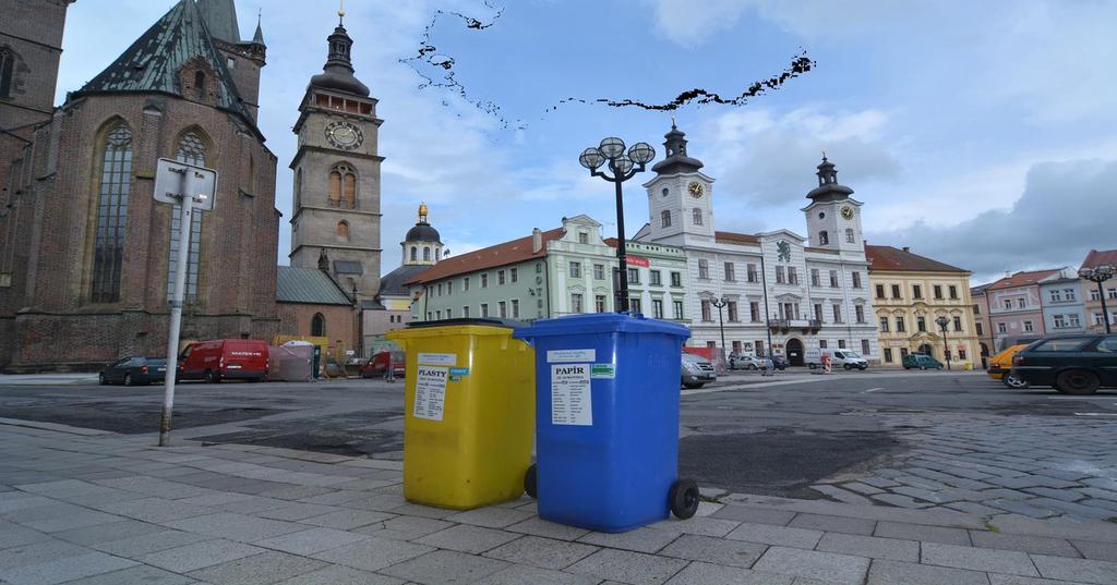 Optimalizace sběru využitelných složek KO v Hradci Králové Ing.