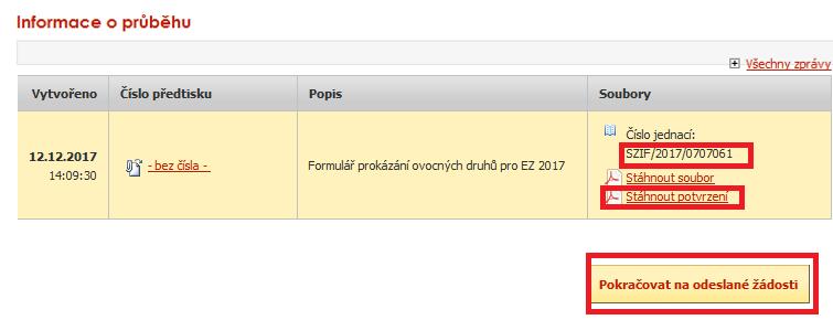 II. Podání bez elektronického podpisu - s jedinečným přístupovým oprávněním žadatele do Portálu farmáře SZIF Žadatel, který je přihlášen do Portálu farmáře SZIF pod svým jedinečným přístupovým