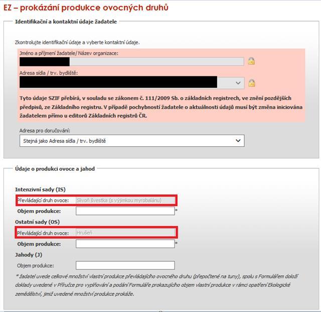 Jak bylo již zmíněno výše, žadatel nemusí dokládat produkci k stromům mladším 3 let, což pro rok 2018 platí pro výsadbu 2015 2018, a také u keřů mladších jeden rok, což znamená rok výsadby 2017-2018.