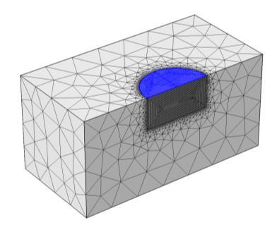 VÝSLEDKY 4 4 VÝSLEDKY 4.1 4.1 Moduly Thin-Film Flow + Solid Mechanics S použitím modulů Thin-Film Flow a Solid Mechanics byl dle kap. 3.