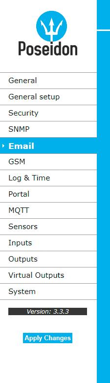 Email Zkontrolujte pro odeslání e-mailu:. Správnou IP adresu na IP Gateway 2. DNS server v nastavení sítě 3. SMTP server a jeho port 4. Zapnutou autentizaci a správné jméno a heslo 5.