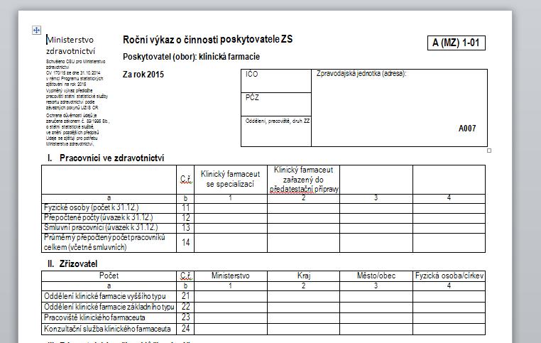 Doporučení kontaktovat personální oddělení, pomohou s evidencí pracovníků na