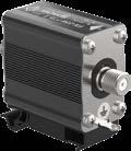 .. Konektory N 50 Ω Vhodný pro kombinované rozvody signálu a napájení f = 0 3,5 GHz Konektory BNC nebo F 75 Ω Instalace na panel nebo DIN lištu pomocí adaptéru f = 0 2,15 GHz Konektory N 50 Ω Pro