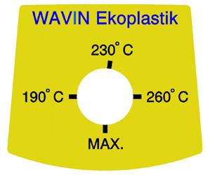 číslo 40469 Otočný knoflík Wavin