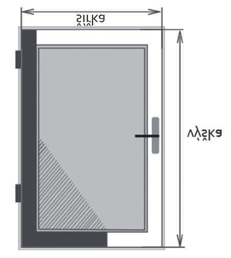 Profil: extrudovaný hliníkový profil 40x20mm, vnitřní plastové rohy, celoobvodový kartáček. Barva Profilu: bílá, hnědá, sv.