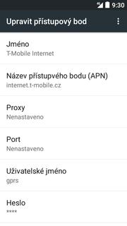 Nastavení internetu Nastavení. Vyberete možnost Další. 3.