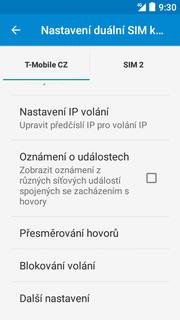 Identifikace volajícího (CLIP/CLIR) Telefon. Stisknete Možnosti. 3.