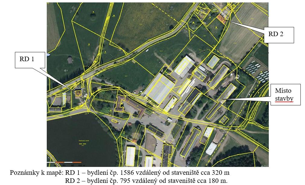 A. Z A D Á N Í : V areálu Školního statku Humpolec Dusilov je provozováno několik objektů chovu hospodářských zvířat. Záměrem je přestavba stávající stáje chovu prasat na st. p. č.