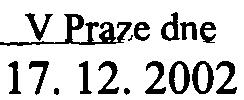 2 11001 Praha 1 ~~~~1 48556/2hw oz~n~~~~jili/be - ~zn.; - HEM-3212-12.12.02/35035 - ing.