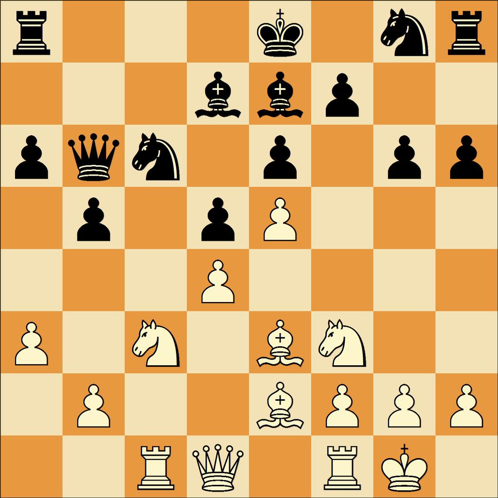 B22 Smolik,Jachym 1740 Zelba,Lukas 1361 MCech mladeze 2018 - HD12 (2) 28.10.2018 1.e4 c5 2.c3 g6 3.d4 cxd4 4.cxd4 d5 5.e5 c6 6.c3 e6?