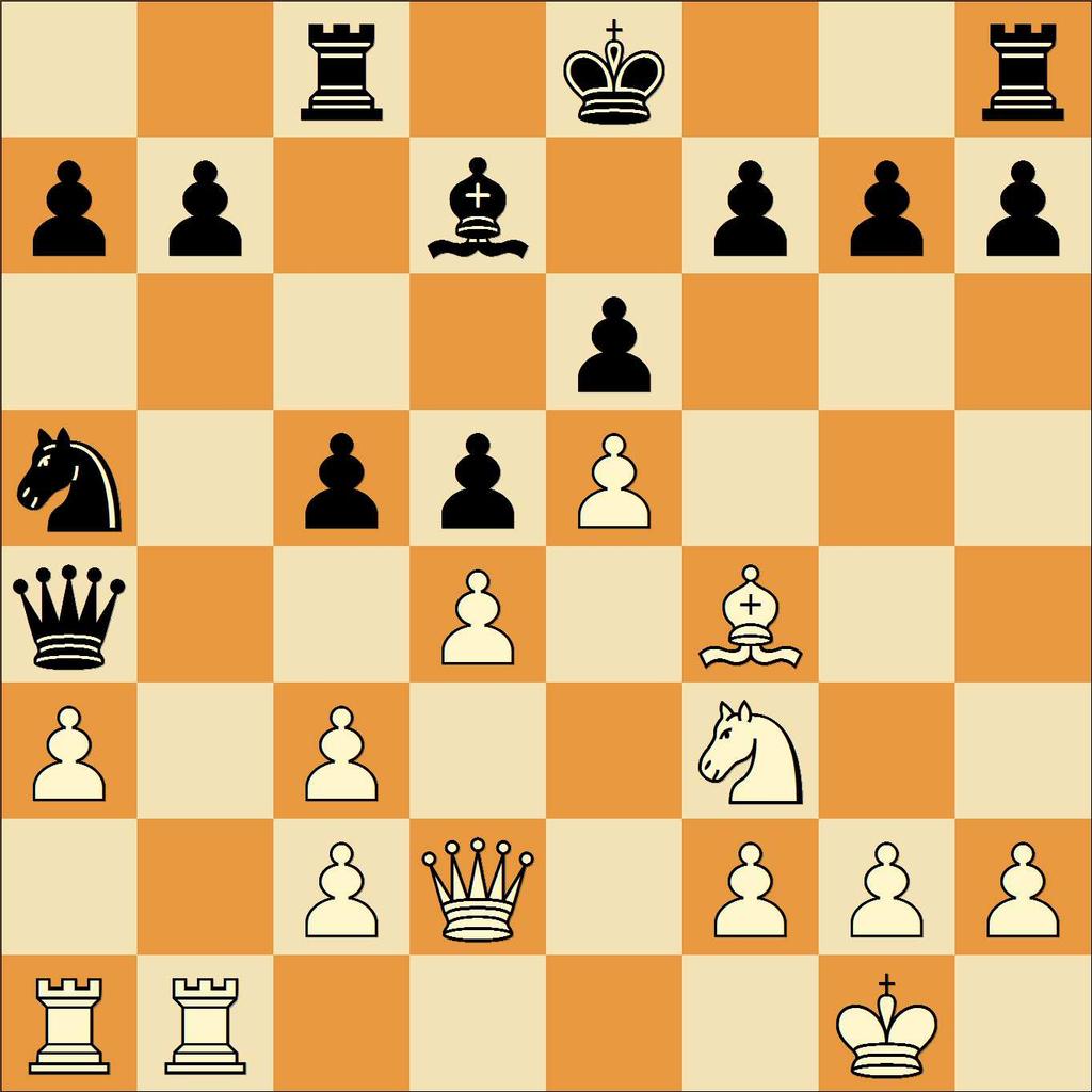 C17 Markova,Karolina 1397 Rokos,Filip 1962 MCech mladeze 2018 - HD14 (1) 27.10.2018 1.e4 e6 2.d4 d5 3.c3 b4 4.e5 c5 5.f3 [ 5.a3 xc3+ 6.bxc3 e7 7.