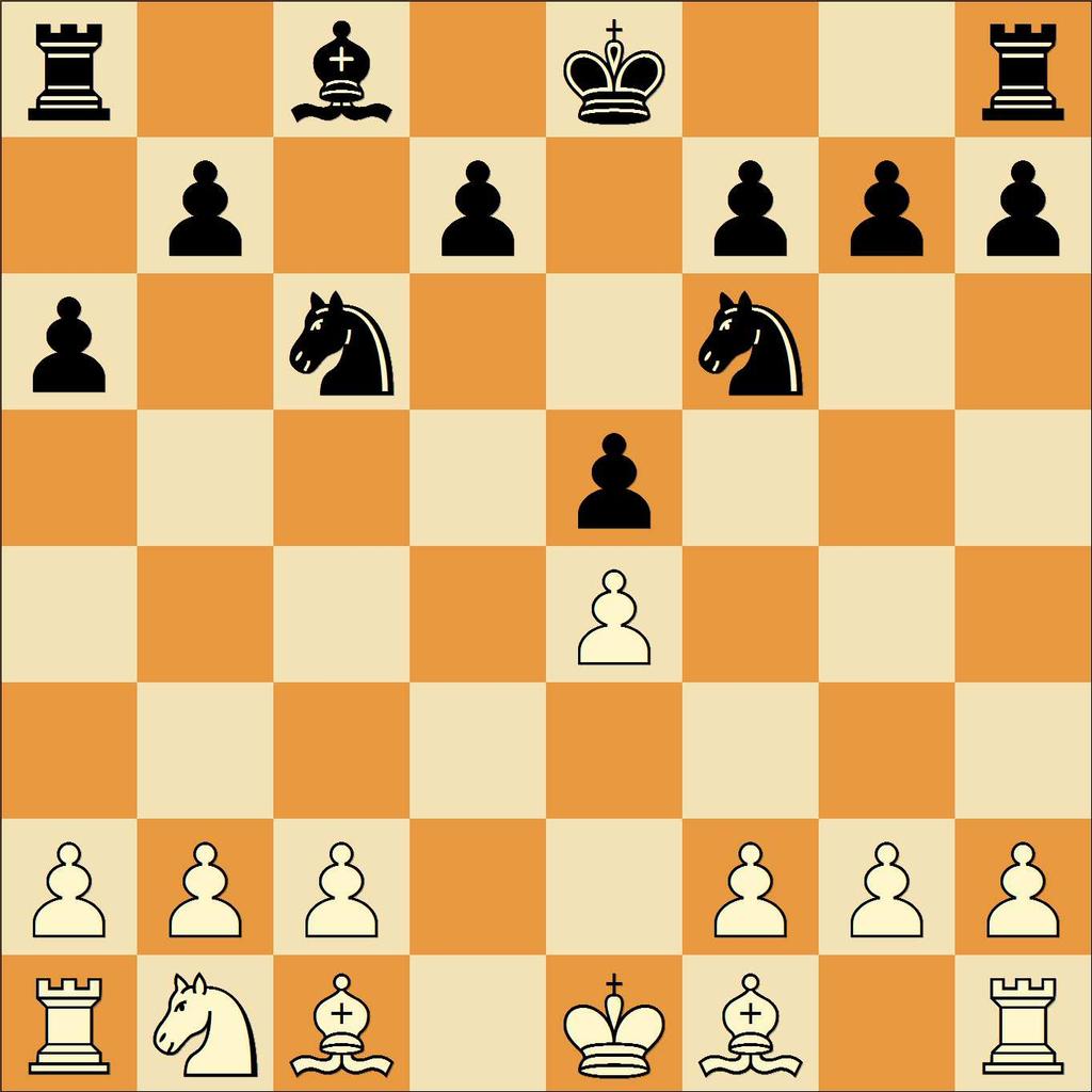 B32 Hlozek,David 2009 Hurtik,Matej 1896 MCech mladeze 2018 - HD16 (4) 30.10.2018 1.e4 c5 2.f3 c6 3.d4 cxd4 4.xd4 e5 5.b5 a6 6.d6+ xd6 7.xd6 f6 8.xf6 xf6 Diagram 9.f3?! [ 9.