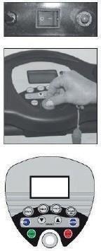 OVLÁDÁNÍ Zapnutí přístroje Zástrčku zapojte do elektrické zásuvky a spínač na přední pravé části nastavte do pozice "1". Jakmile se přístroj zapne, ozve se krátký tón signalizující režim Standby.