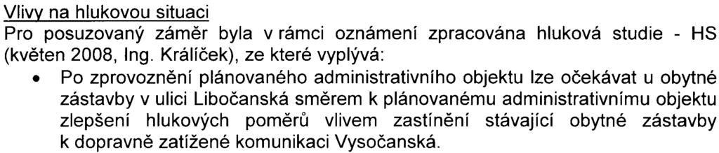 rozvoje komunikaèní sítì mìsta pro rok 2012 poskytnuté TSK Úsekem dopravního inženýrství viz è j 126/08/7500/Èe-26D ze dne 15 4 2008 V nich jsou uvažovány intenzity dopravy dle pøíslušných funkèních