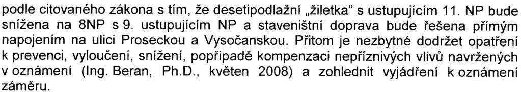 bodu 106, kategorie II, pøílohy è 1 zákona è 100/2001 Sb, o posuzování vlivù na životní prostøedí a o zmìnì nìkterých souvisejících zákonù (zákon o posuzování vlivù na životní prostøedí), v platném