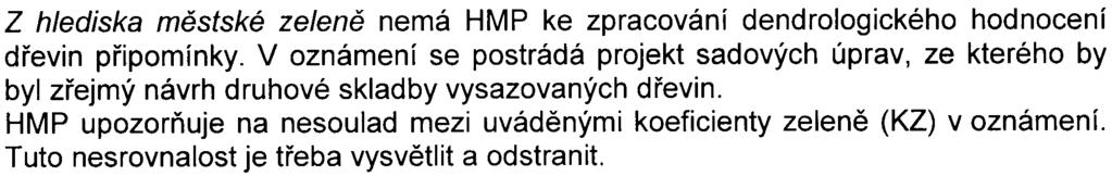 a ukonèuje blokovou mìstskou strukturu již realizovaného obytného souboru Starý Prosek Øešení je v souladu s ÚPn, který v tomto území navrhuje lokální centrum ve vazbì na novou stanici metra Prosek Z