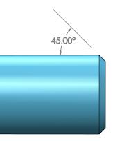 pozici vygenerovanou aplikací SOLIDWORKS, zobrazí se zpětná vazba.