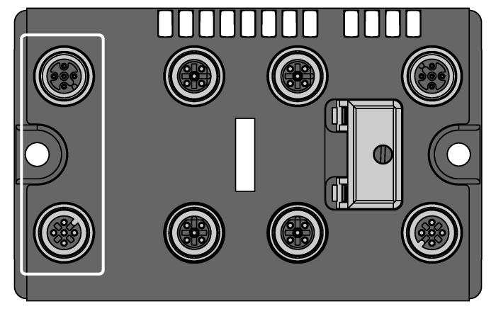 ): RKC 4.4T-2-RSC 4.4T Ident.č.: U5264 nebo RKC4.4T-2-RSC4.4T/TEL Ident.č.: 6625208 Zapojení pinů 4 / 7 Hans Turck GmbH & Co.