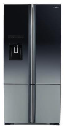 ETS pro maximální úsporu Invertorový kompresor a VIP izolace Zásobníkový výrobník ledu a dávkovač chlazené vody ve dveřích Povrch dveří z trvzeného skla v barvě Glass Black Rozměry (VxŠxH):177,5 x 92