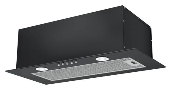 výkon odtahu 694 m3 /h Hlučnost 56-70 db(a) + BOOST Celoplošné LED osvětlení Soft touch ovládání s displejem + dálkový ovladač Funkce automatického vypnutí 10-90 minut