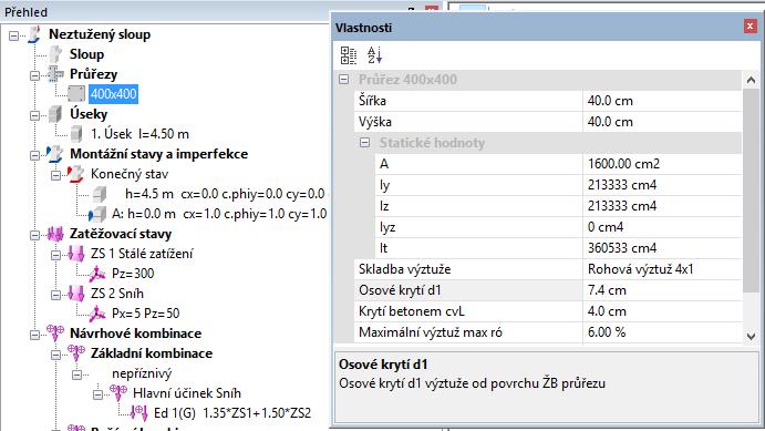 Novinka RIBtec BEST 17.0, Build 19072017 Zadání krytí skládané výztuže k povrchu průřezu pro účely návrhu na požární odolnost Program RIBtec BEST mj. řeší posouzení, resp.