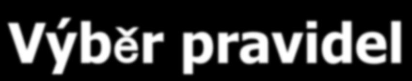 Výb r pravidel " Unifikace se používá pro výb r pravidel.?-path(f(a),g).! pravidlo: path(x,y):-arc(x,y).! unifikuj hlavu: X=f(a),Y=G?-arc(f(a),G).