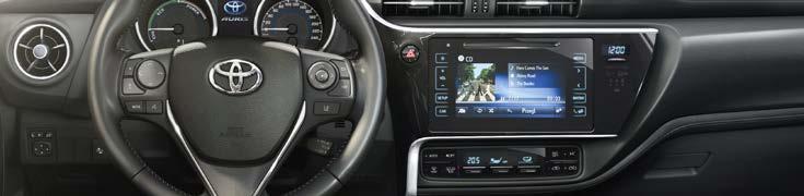 Audio Toyota Touch 2 (český jazyk) 7" obrazovka s rozlišením WVGA (800 480) a kapacitními tlačítky rádio + CD přehrávač Bluetooth hands free a streaming audia (ver. 3.