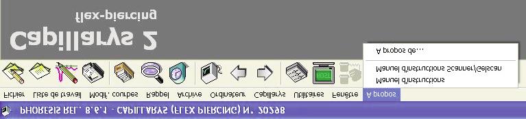 Étiquettes codes-barres : utilisation selon la version du logiciel PHORESIS* Bar code labels : Utilization according to the PHORESIS version* ATTENTION : 2 types d étiquettes codes-barres sont