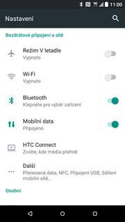 33 z 38 Bluetooth - párování telefonů