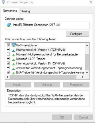 Tato nastavení najdete např. v systému Windows 7 nebo Windows 10 v nabídce Centrum síťových připojení a sdílení > Změnit nastavení adaptéru.