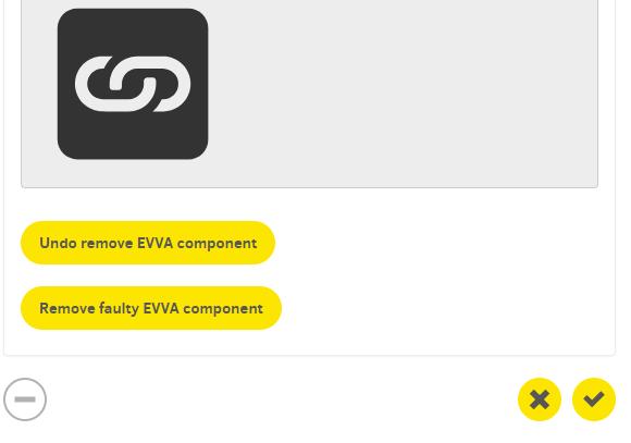 V podnabídce klikněte na možnost Odebrat přístupovou komponentu. Obrázek 246: Tablet Xesar Odebrat komponentu 5.