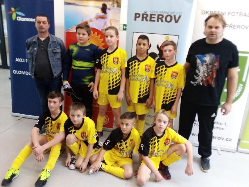 U-13 ZIMNÍ PŘÍPRAVA Dne 3. 2. 2019 se náš společný tým mladších žáků Tovačov/Lobodice zúčastnil v Lipníku n. Bečvou zimní ligy mládeže OFS Přerov, kde se v konkurenci dalších 4 týmů umístil na 1.
