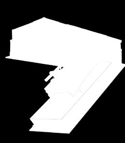 3- Ebenen Dichtung (EPDM, TPE) und Begleitdämmung aus Steinwolle (λ = 0,035 W/(mk)).