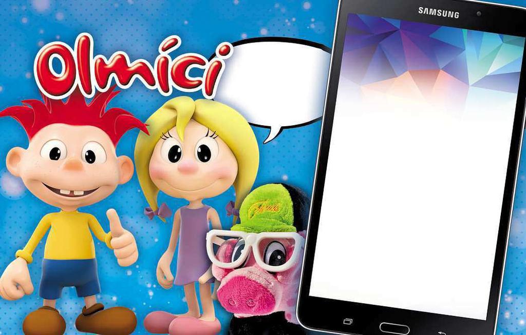 INZERCE VÁNOCE SOLMÍKY ZAČALY JIŽ 20. ŘÍJNA! VÝHERCE PLYŠÁKŮ FANDA NAJDETE NA WWW.OLMICI.CZ Ještě zbývá 45 tabletů VÝHERCI TABLETŮ V5.KOLE OD 17.11. DO 23.11.2014 1. AlexandraStrbáčková, Prostějov 2.